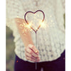 Gold Heart Sparklers
