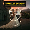 Sparklers  Effect Overlays (400 unique images)