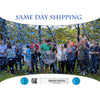 same day shipping blue confetti
